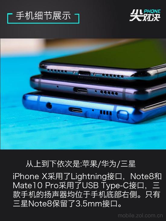 巅峰之战 iPhone X\/Mate 10 Pro\/三星Note8对比