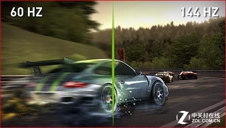 60Hz和144Hz对比