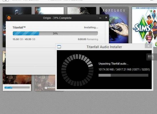 《泰坦天降》为了照顾低配置PC，特地将未压缩的音频文件放在本地，这样就不需要实时解码