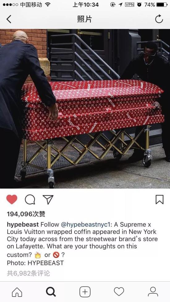 lv全称:LV推出了棺材?真死亡也要将时尚进行到底