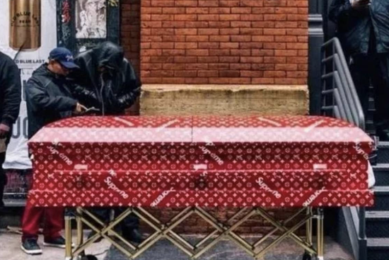 Louis Vuitton coffin - True death also will be in the end fashion