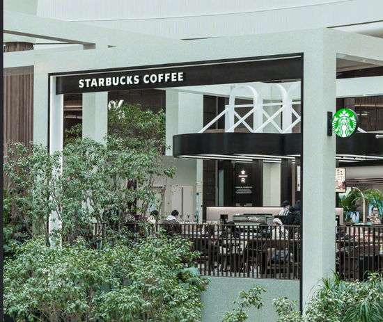 星巴克门店，图源星巴克中国官方微博