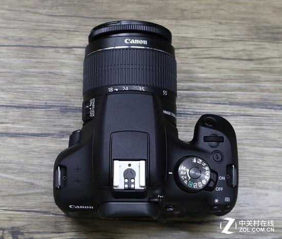 EOS 1500D机身顶部