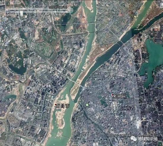 1992年和2019年的对比（图片：google map）