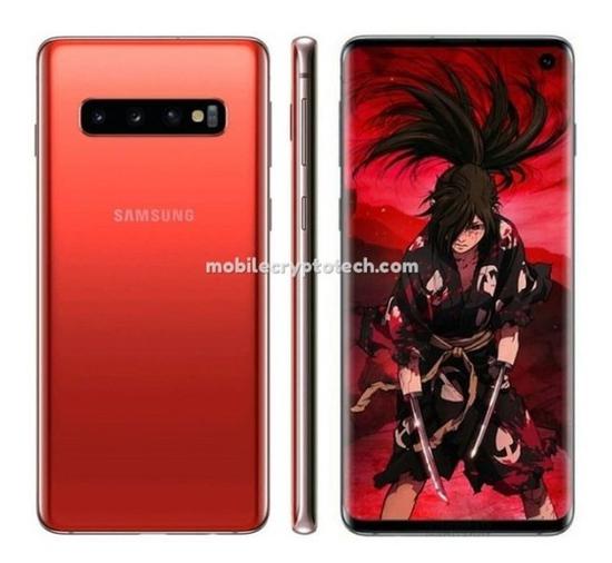 三星S10渲染图(图源mobilecryptotech)