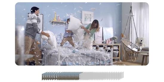 960帧慢动作拍摄