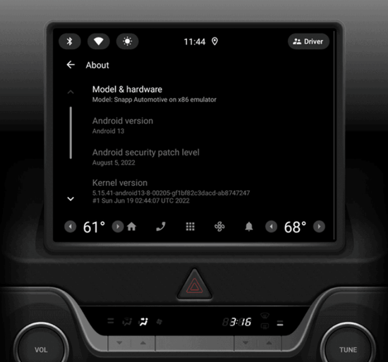 安卓车载系统Android Automotive 13发布，新增支持 UWB