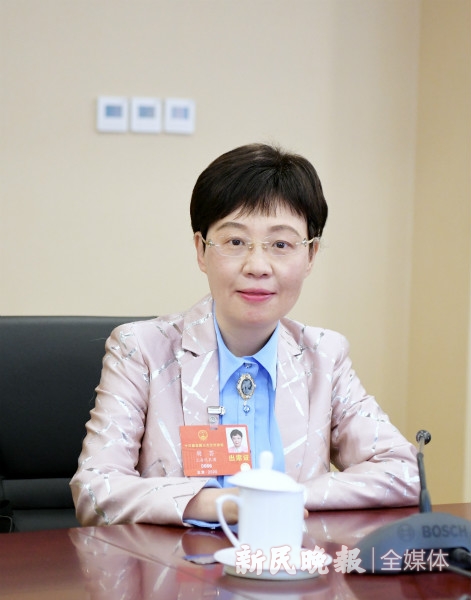 图说:全国人大代表樊芸。陈正宝 摄
