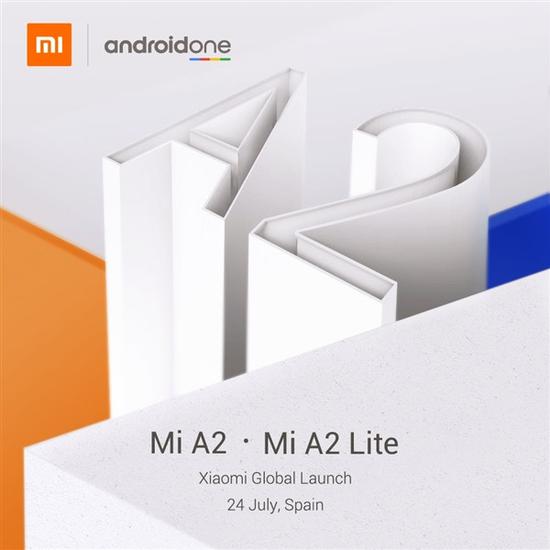 Android One手机 小米A2/A2 Lite于7月24日西班牙发布