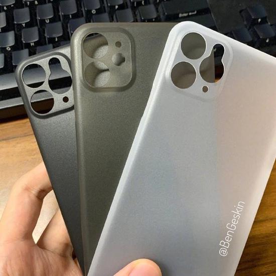 曝光的新iPhone手机壳(图源BenGeskin)