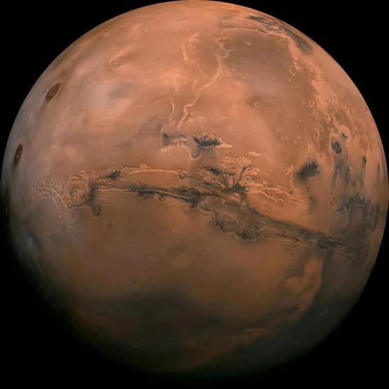 如今的火星。来源：NASA