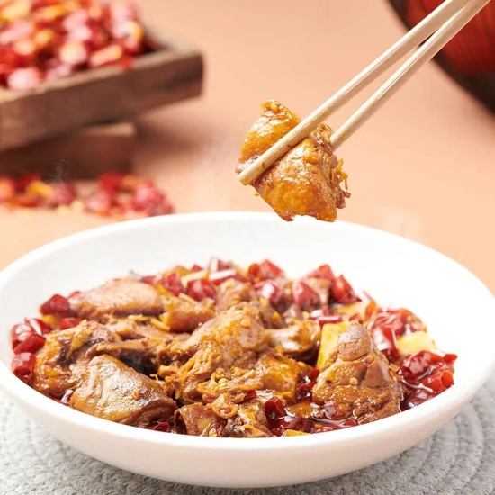 啤酒鸭，图源趣店预制菜小程序