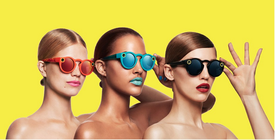 Snap面向消费者的Spectacles智能眼镜，图片来自Snap