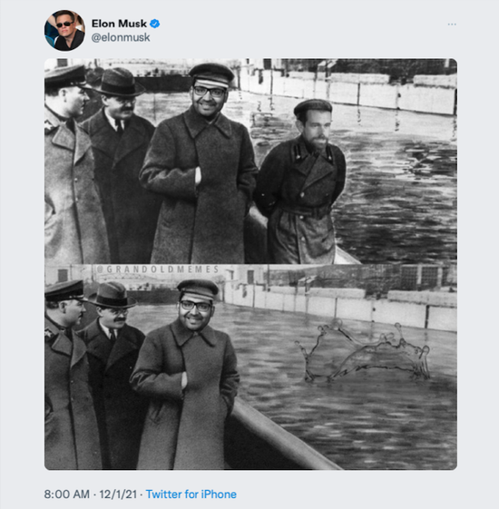 马斯克嘲讽Parag Agrawal