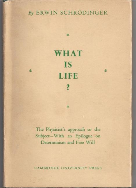 ▲薛定谔《生命是什么》 来源：Kuenzig Books