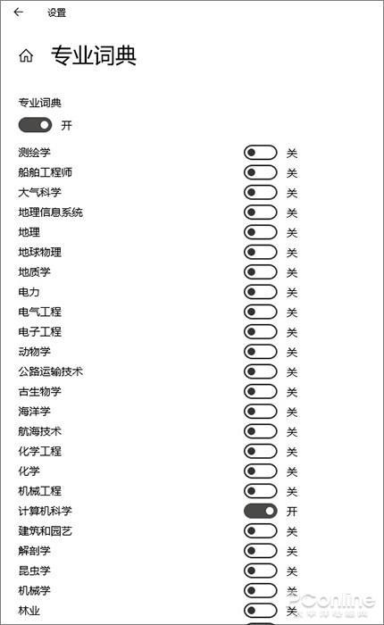 专业词典