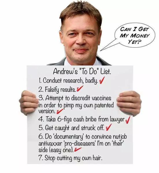 欺骗世界的Andrew Wakefield