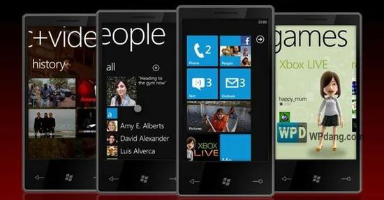 windows phone，图源微软中国官方微博