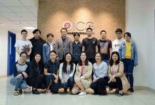 2018年谢晓亮北京大学实验小组合影
