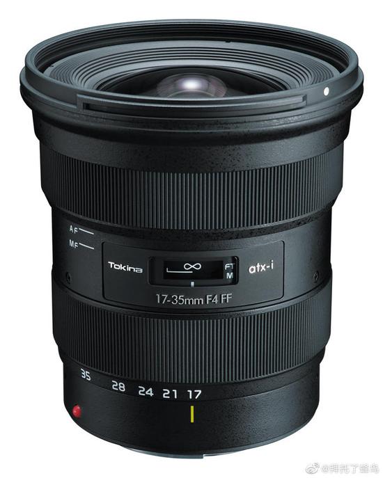 图丽发布atx-i 17-35mm f/4全画幅单反用超广镜头