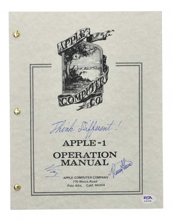 罕见Apple-1电脑正在被拍卖 有乔布斯手写序列号