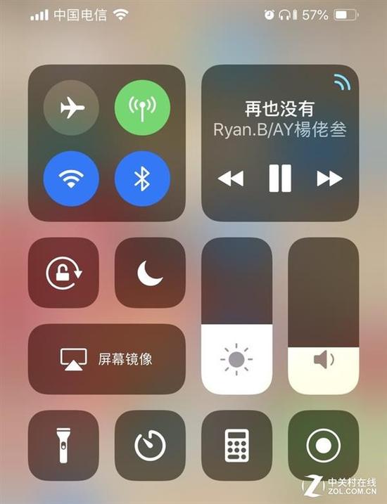 蓝牙连接iPhone的效果