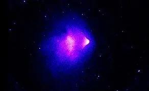 子弹星云X射线图丨图片来源：Wikipedia