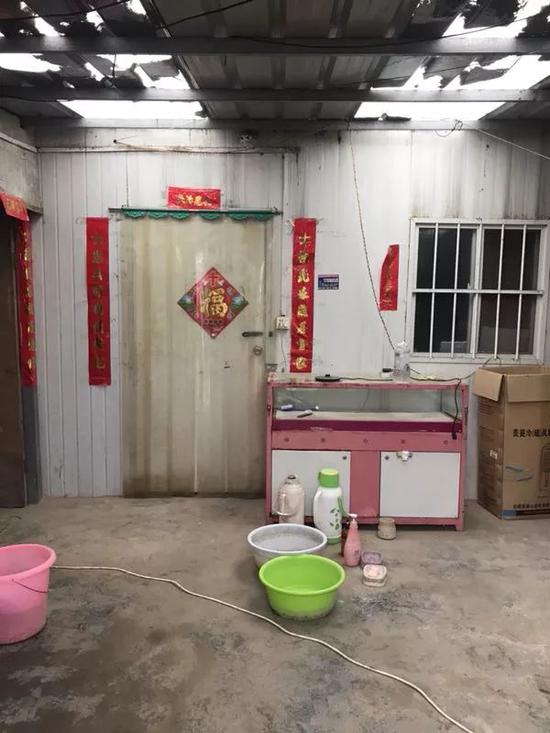 刘振华家的小院。新京报记者贾世煜 摄