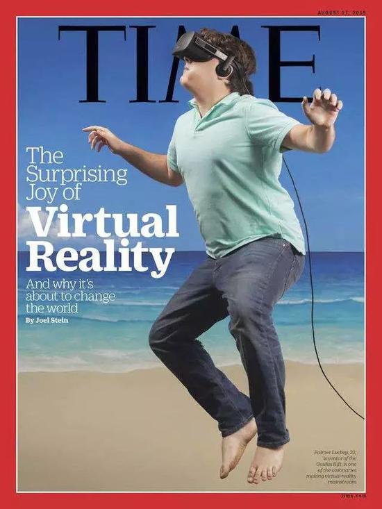 OculusVR创始人之一帕尔默·拉奇登上时代周刊封面