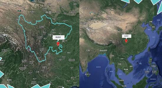 回虎村所在地理区位位置 制图/切切