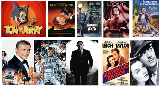 米高梅电影代表作，硅星人制图