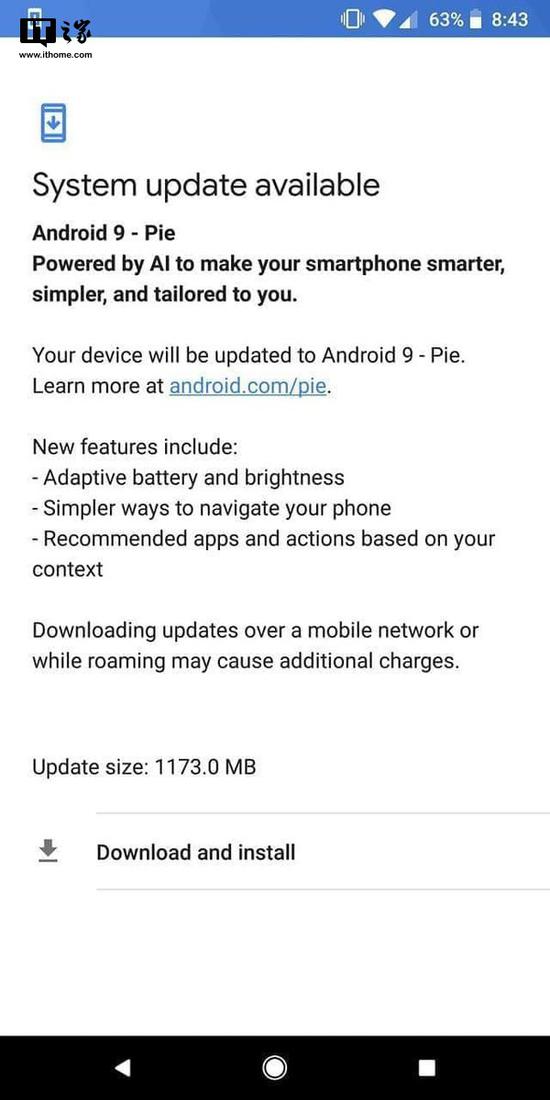 神速度!诺基亚7 plus开推安卓9 Pie正式版