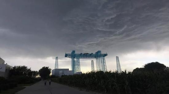 在北京东南郊建的试验场。
