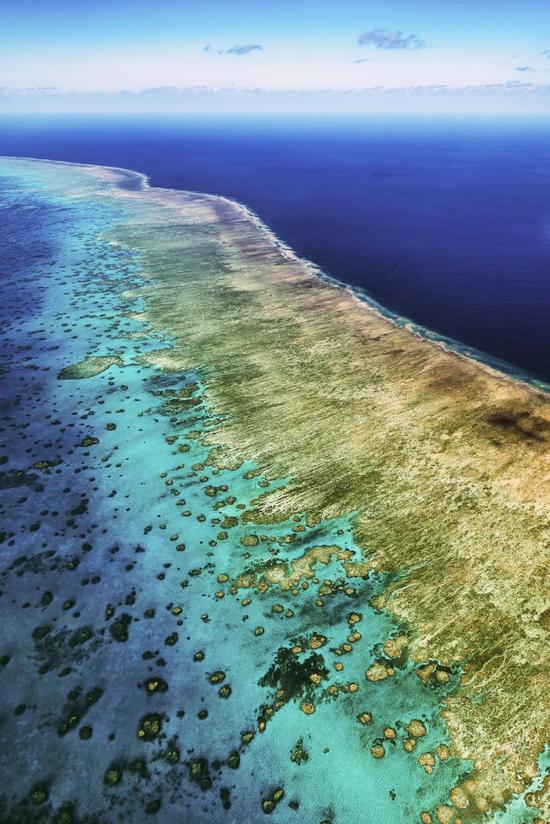澳大利亚东部沿海大堡礁景观