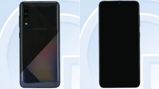 Galaxy A70s（图自：TENAA，via 91Mobiles）