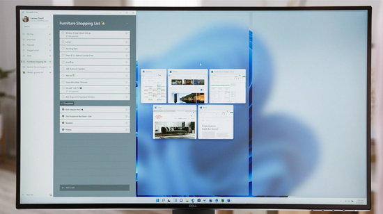 Windows 11支持多种分屏形式