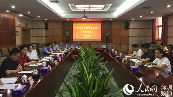 8月27日,深圳多部门联合约谈滴滴公司。朱唯信 摄