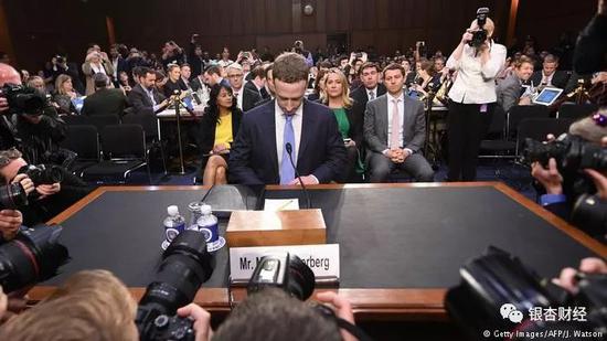 扎克伯格听证会上低头道歉
