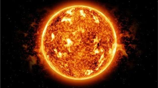 图注:太阳上的核聚变为地球供应能量;图片来自网络