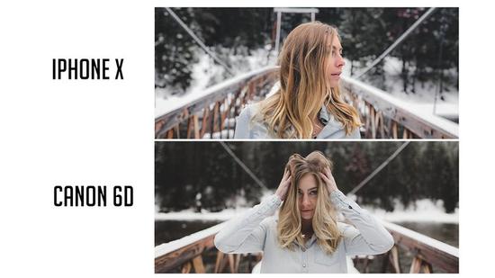 ▲ iPhone X 对比佳能 6D 人像拍摄. 图片来自:mikeygraef