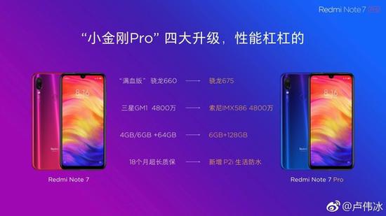 红米Note 7 Pro四大升级