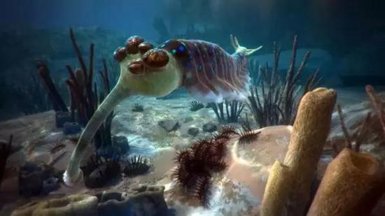 欧巴宾海蝎 (Opabinia)