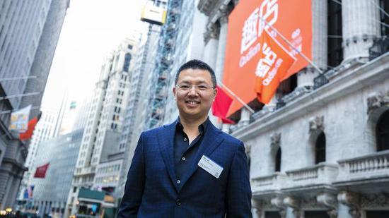头图:趣店赴美上市,创始人罗敏,?东方IC