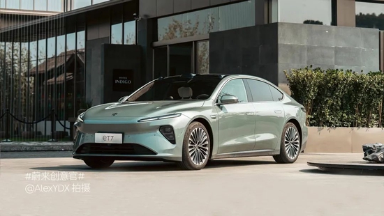 蔚来ET7｜图源：蔚来官方微博