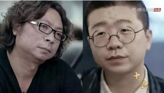 ▲许知远与李诞（图/网络）