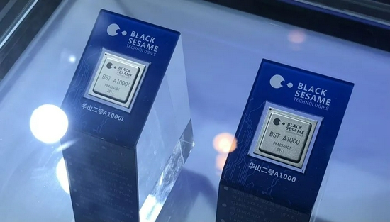 ▲黑芝麻华山二号A1000L（左）和A1000（右）芯片