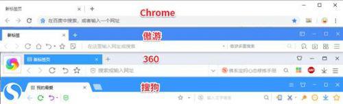 图：你最适合谁家的浏览器设计？