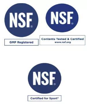 图：不同种的NSF标志[4]。