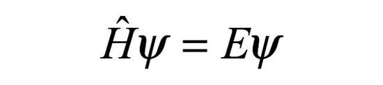 ○ 薛定谔方程位于图中左下角的波形中。