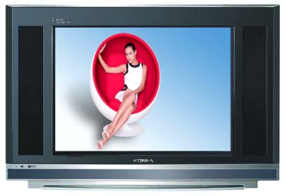 （2006年，康佳推出的32寸超薄CRT电视康佳SP32TM529 图源：网络）